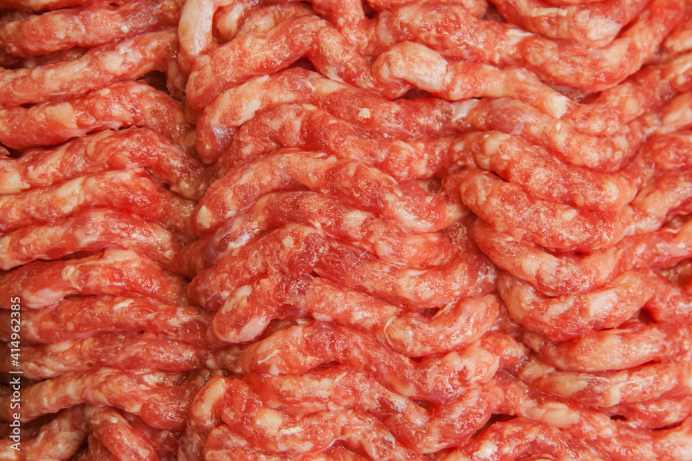 Fresh minced meat for the whole frame Fresh minced meat for the whole frame