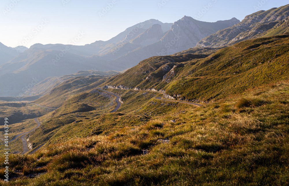 Mountain landscape Mountain landscape
