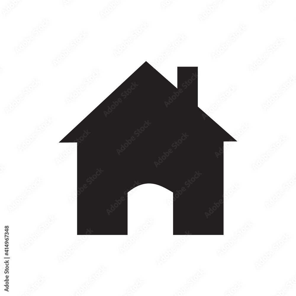 House icon sign. Home page button. Vector House icon sign. Home page button. Vector