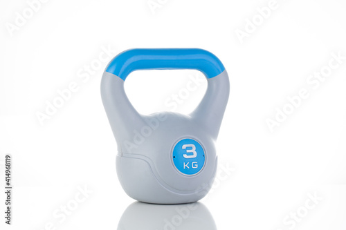 Kettlebell isolated over a white background