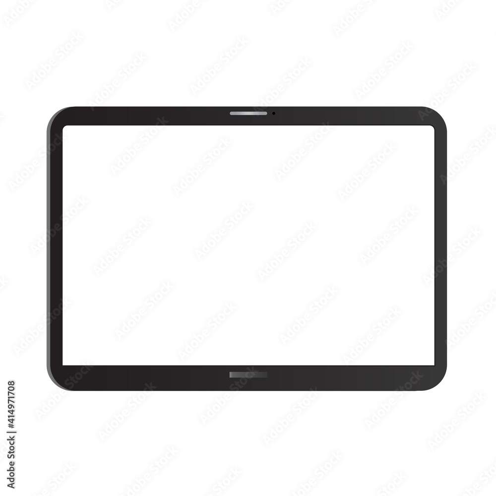 tablet mockup modern design template technology