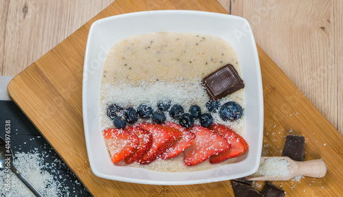 Protein Porridge is tasty porridge full of protein 