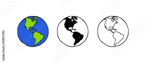 globe,earth,america,continent,vector,illustration,simple,hand drawn,handrawn,doodle,cartoon,environtment,sphere,circle,coloring,pages,coloring pages,ocean,sea,map,atlas,location,geography,cartography