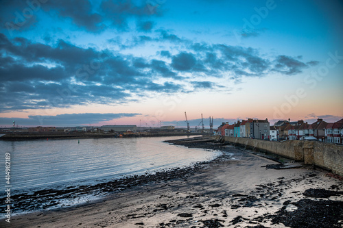 The harbour at sunrise