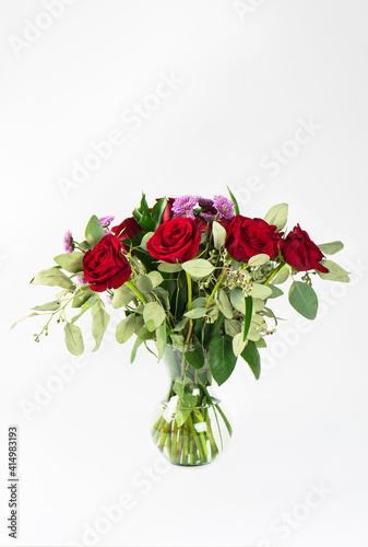 Bouquet of Roses Horizontal Portrait 