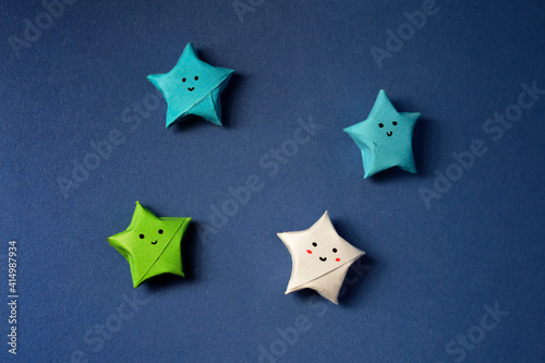 Origami cute stars