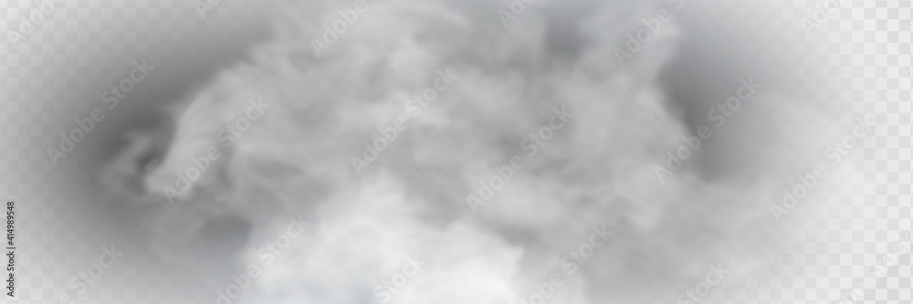 Fog or smoke isolated transparent special effect. White vector cloudiness, mist or smog background. Fog or smoke isolated transparent special effect. White vector cloudiness, mist or smog background.