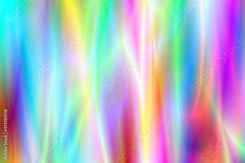 Abstract gradient effect overlapping colorful flowing light