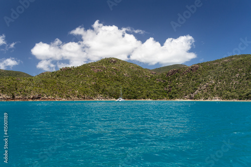 Crystal clear water at the Hook Island in Queensland, Australia