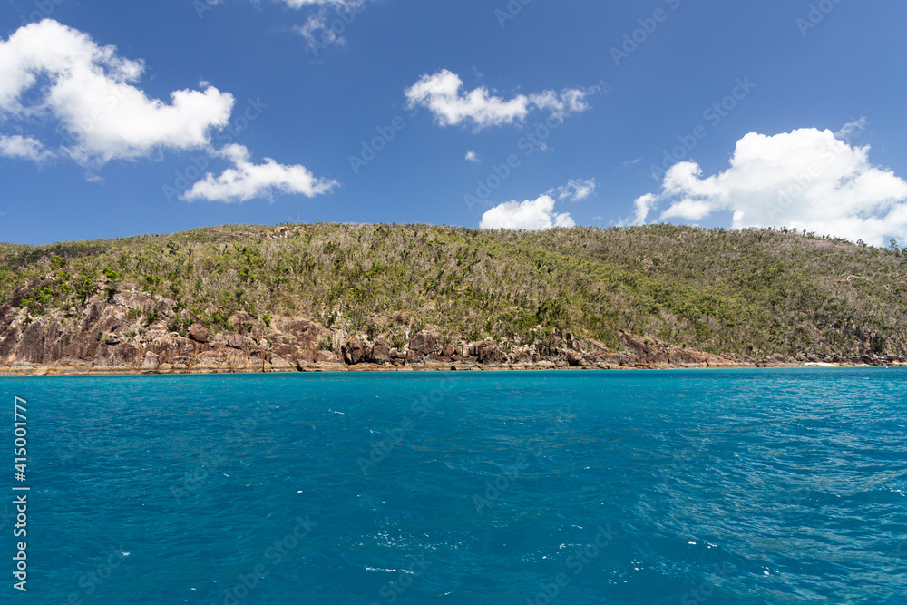 Crystal clear water at the Hook Island in Queensland, Australia Crystal clear water at the Hook Island in Queensland, Australia