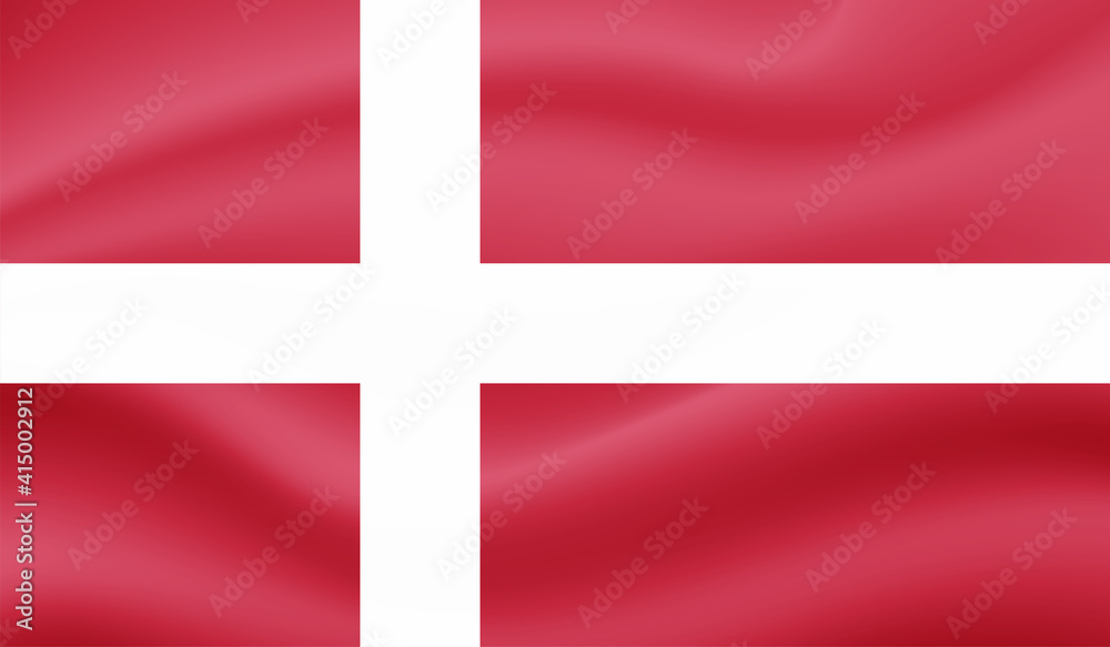 Grunge Denmark flag. Denmark flag with waving grunge texture. Grunge Denmark flag. Denmark flag with waving grunge texture.