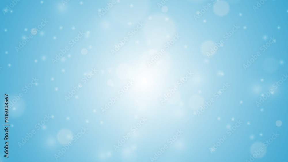 bokeh background with sparkly particles
