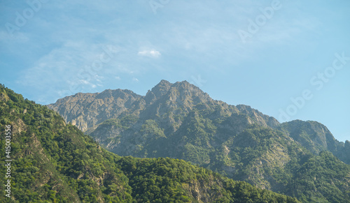 Beautiful Georgian mountains   Summer time