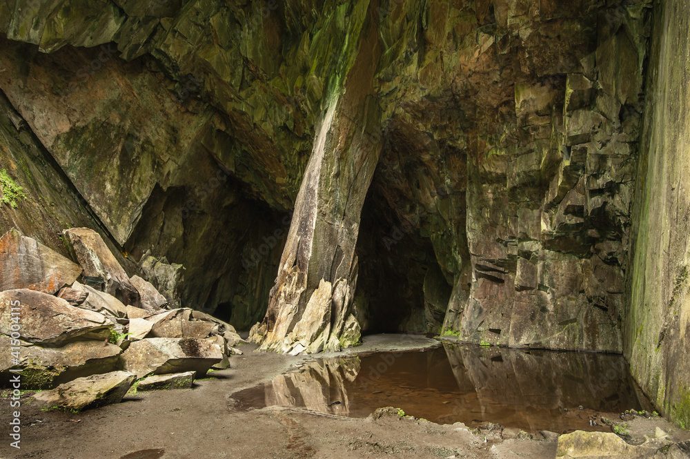 Cave interior