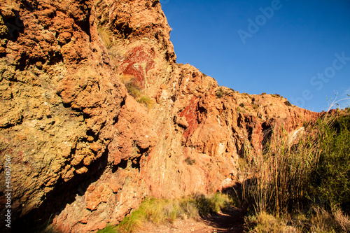 Montnegre Ravine in the term of Xixona (Alicante). photo