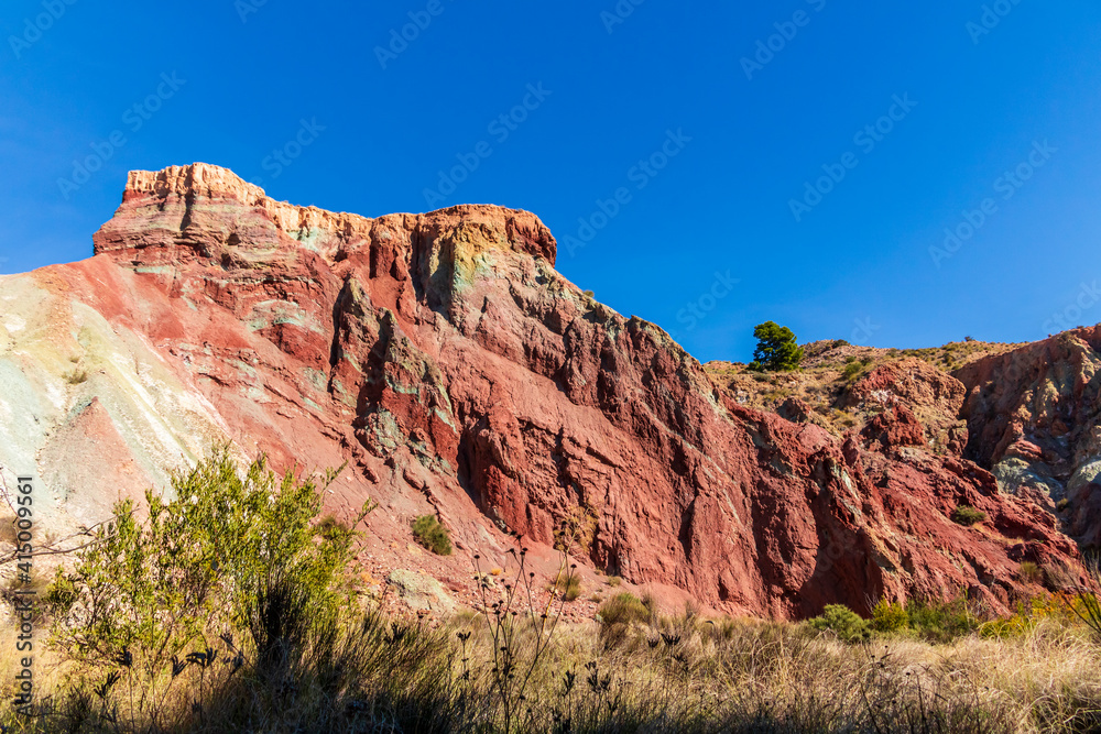 Montnegre Ravine in the term of Xixona (Alicante).