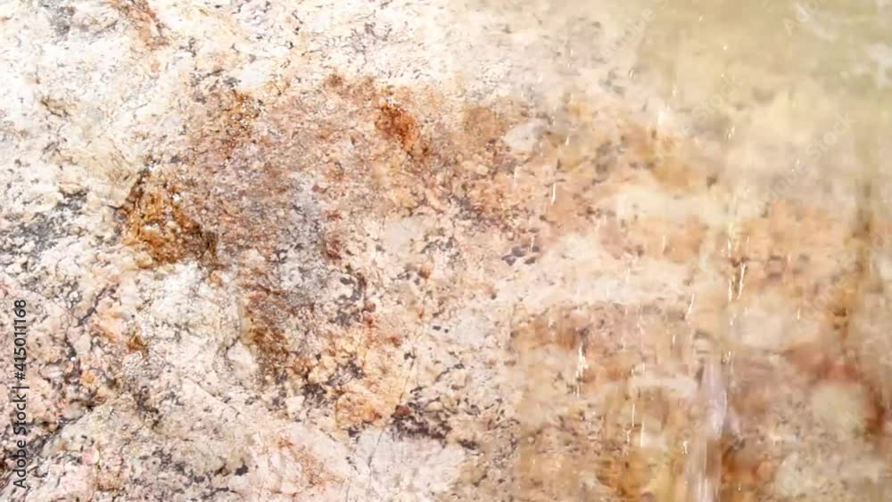 stone and water texture