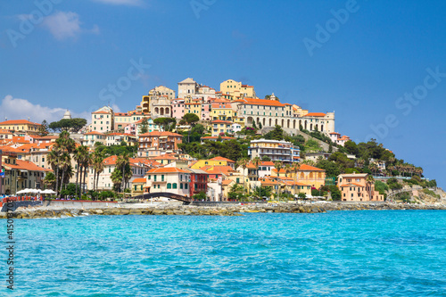 A coastal city of Imperia, Italian Rivera in the region of Liguria, Italy.