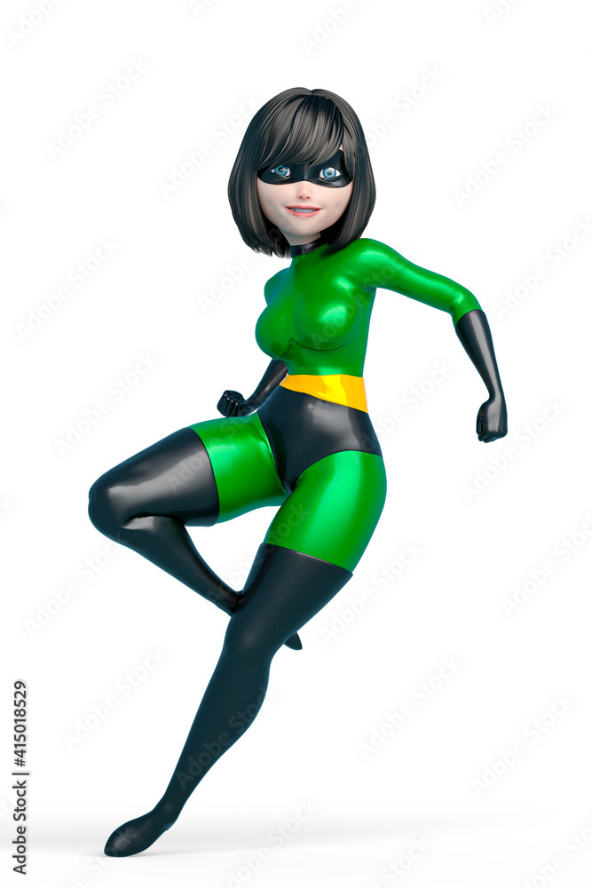 super girl cartoon is ready for action super girl cartoon is ready for action