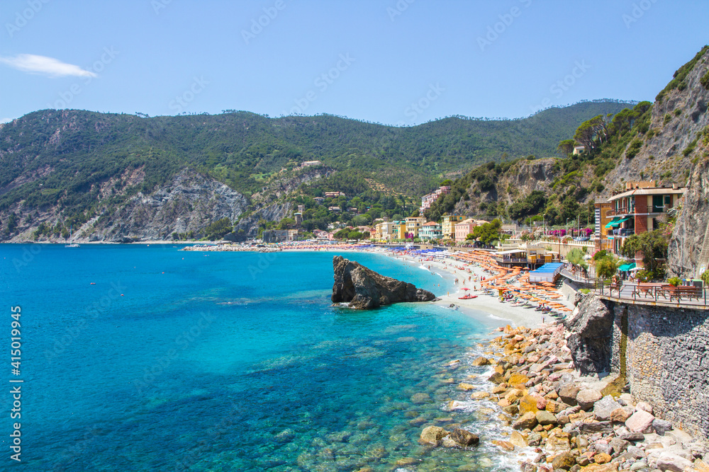 Picturesque coastal village of Monterosso al Mare, Cinque Terre, Italy.