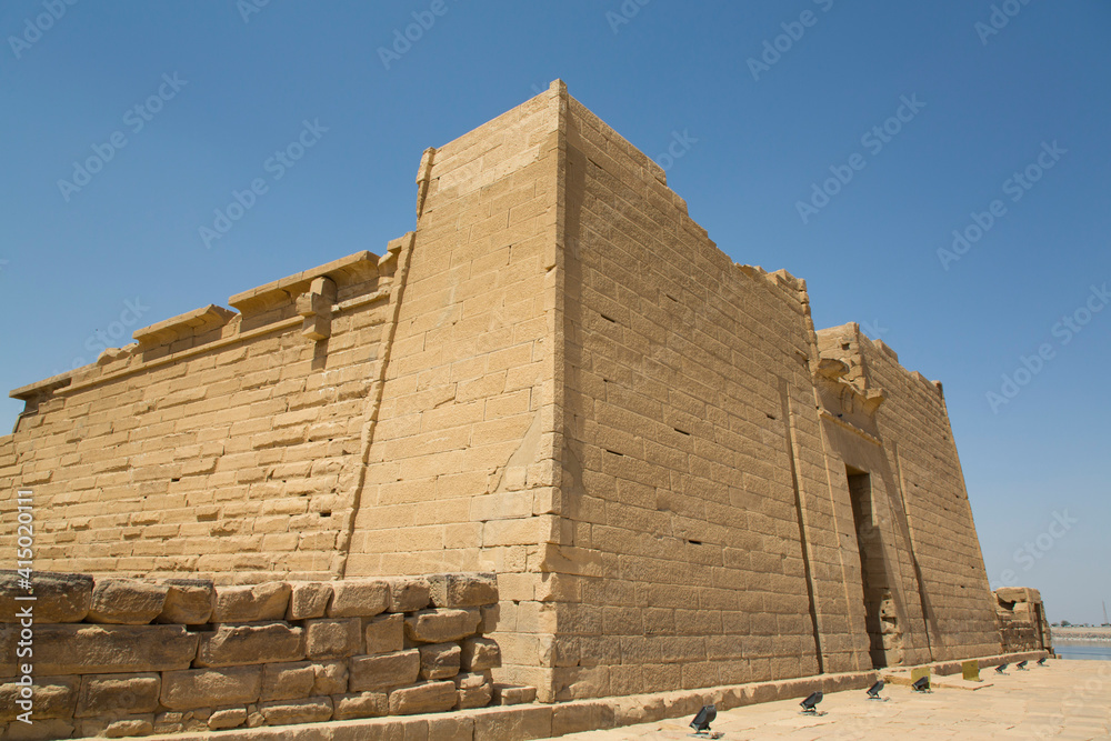Front Pylon, Temple of Mandulis, Kalabsha, near Aswan, Nubia, Egypt Front Pylon, Temple of Mandulis, Kalabsha, near Aswan, Nubia, Egypt