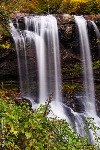 Waterfall in the Mountains