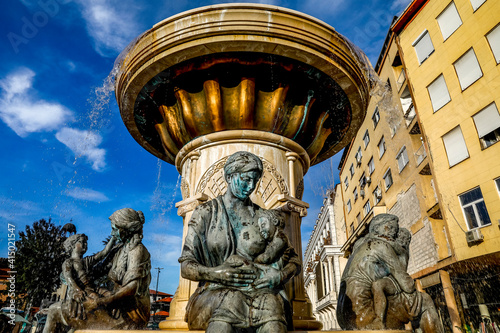 Mothers' Fountain, Skopje, Republic of Macedonia photo