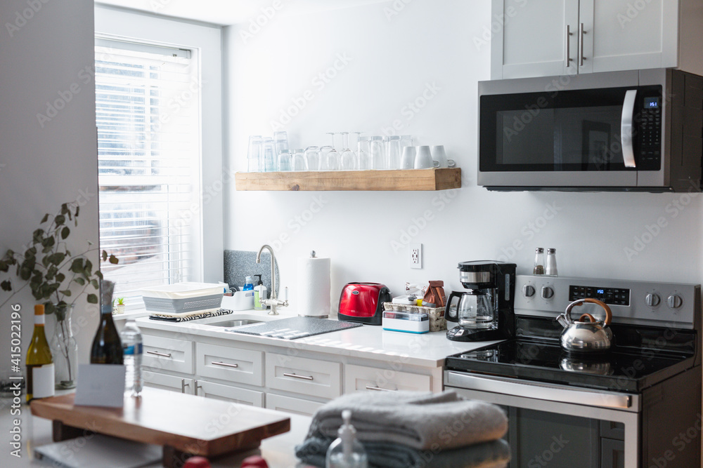 Single family home interior kitchen Single family home interior kitchen
