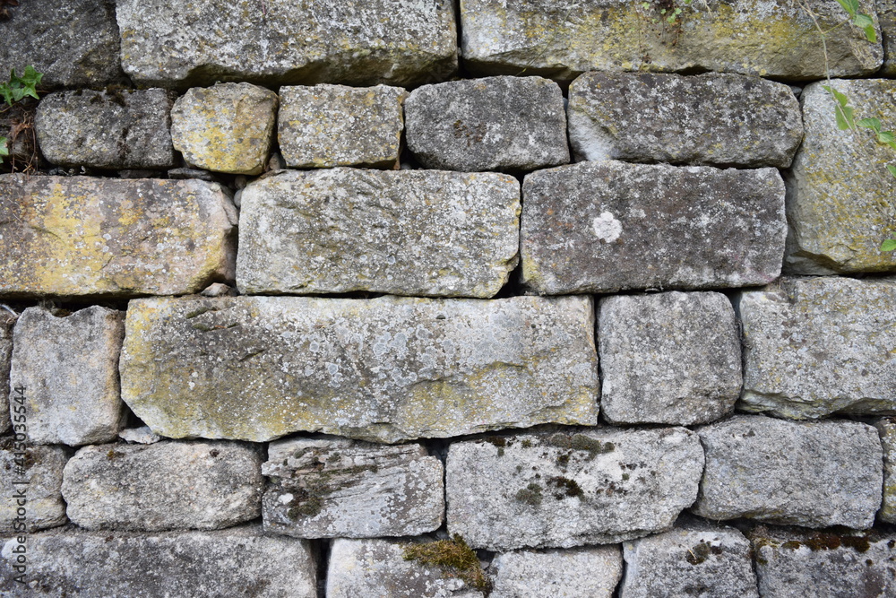 Natural stone wall, brickwork background, Stuttgart, Germany Natural stone wall, brickwork background, Stuttgart, Germany