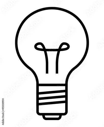 電球（モノクロ）