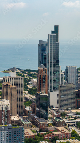Chicago Drone Skyline © Drone Dood