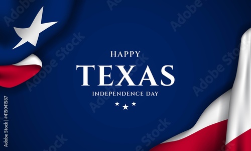 Texas Independence Day Background. Vector Illustration.
