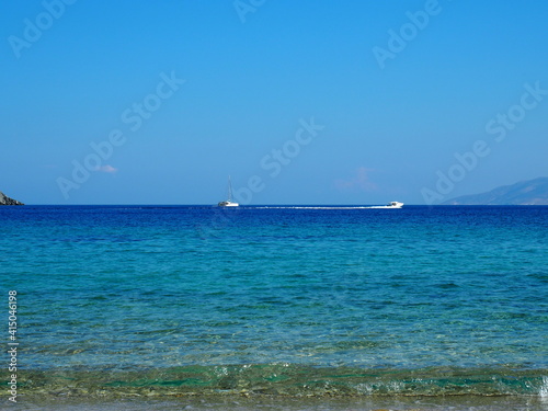Aegean blue sea horizon © GreekPhotoImages