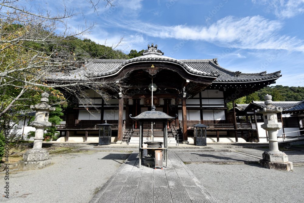 Fototapeta premium 根来寺 光明殿 和歌山県岩出市