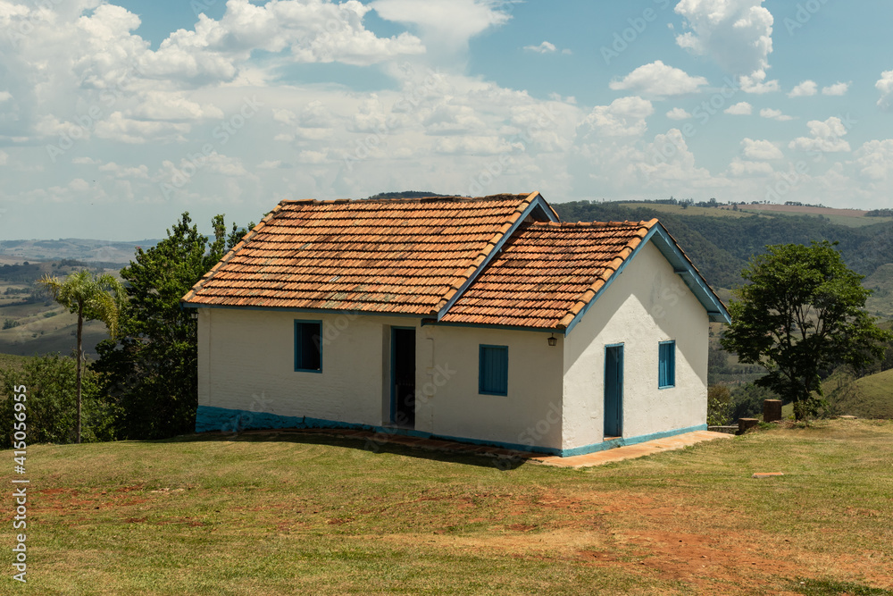 old house in the countryside