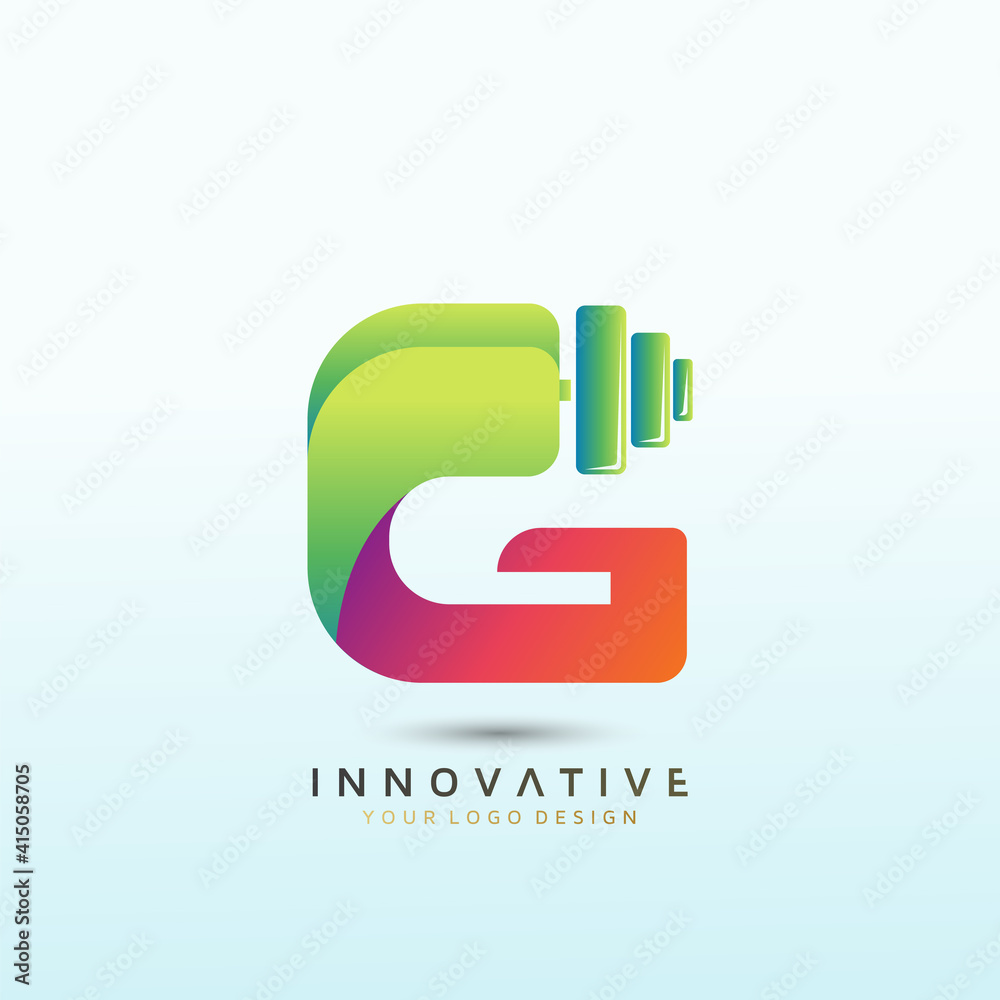 Letter G Fitness logo design. Dumbbell icon Vector logo design template. Letter G Fitness logo design. Dumbbell icon Vector logo design template.