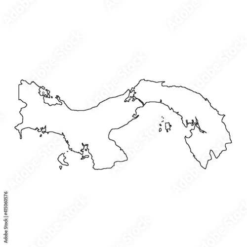 Mapa Panamá 