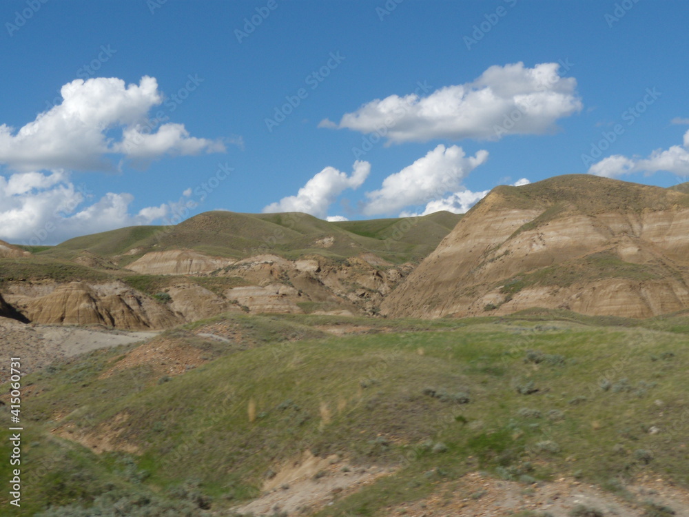 Badlands near Drumheller, Alberta