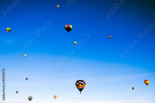 hot air balloons