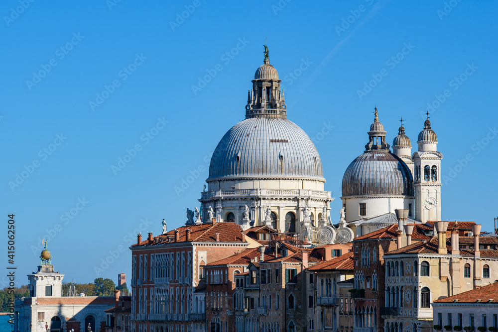Basilica di Santa Maria della Salute (Saint Mary of Health), a Catholic church in Venice, Italy