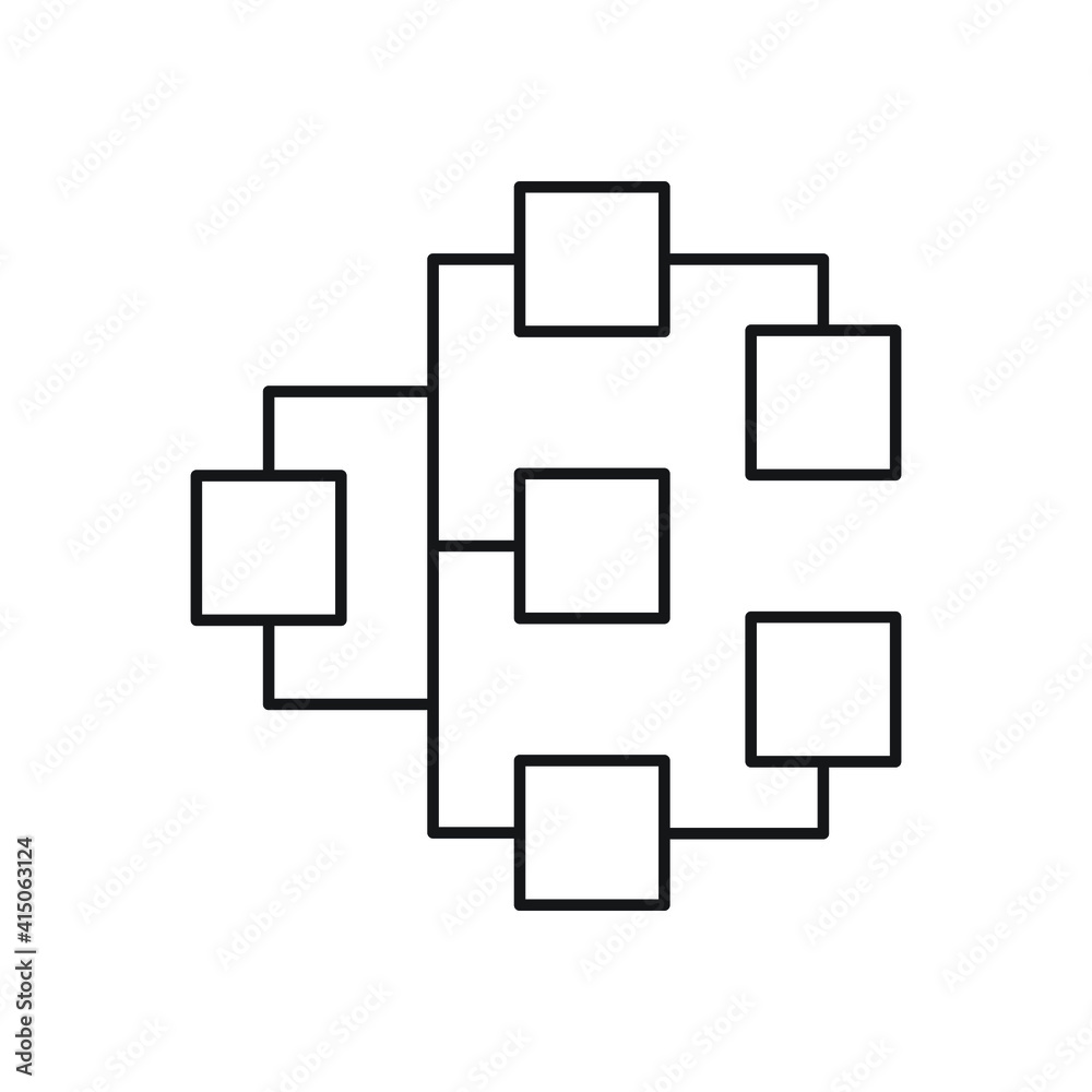 Scheme icon design. isolated on white background Scheme icon design. isolated on white background