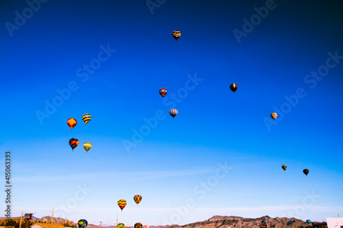 hot air balloons