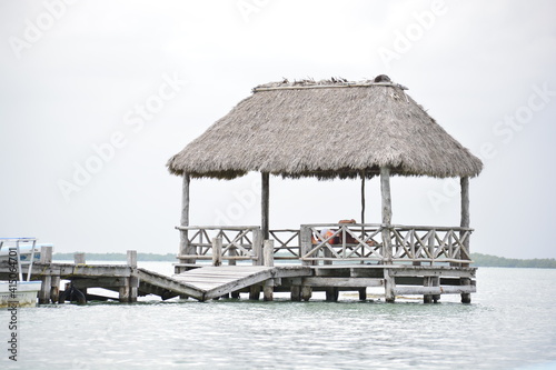 Quadro em tela punta allen Tulum México