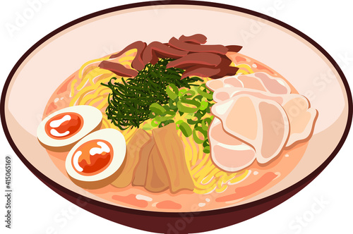 Ramen noodle soup
