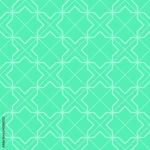 Art deco seamless pattern background. © HPL