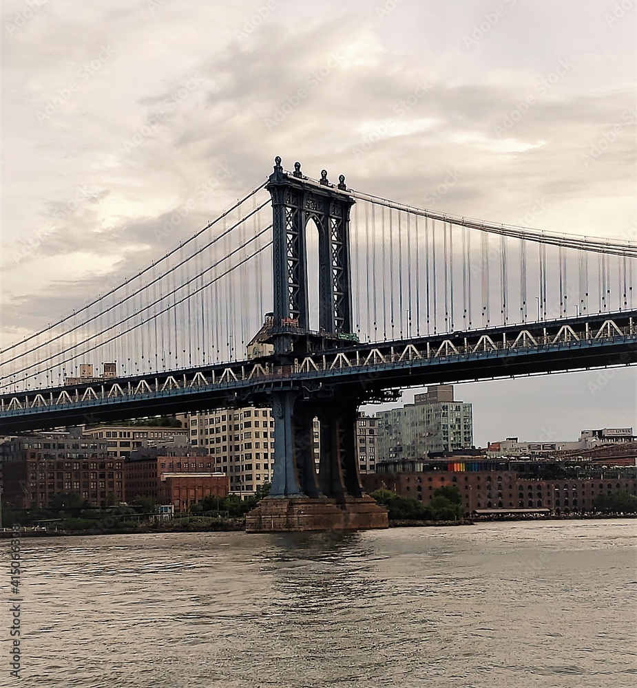 Obraz premium city bridge city