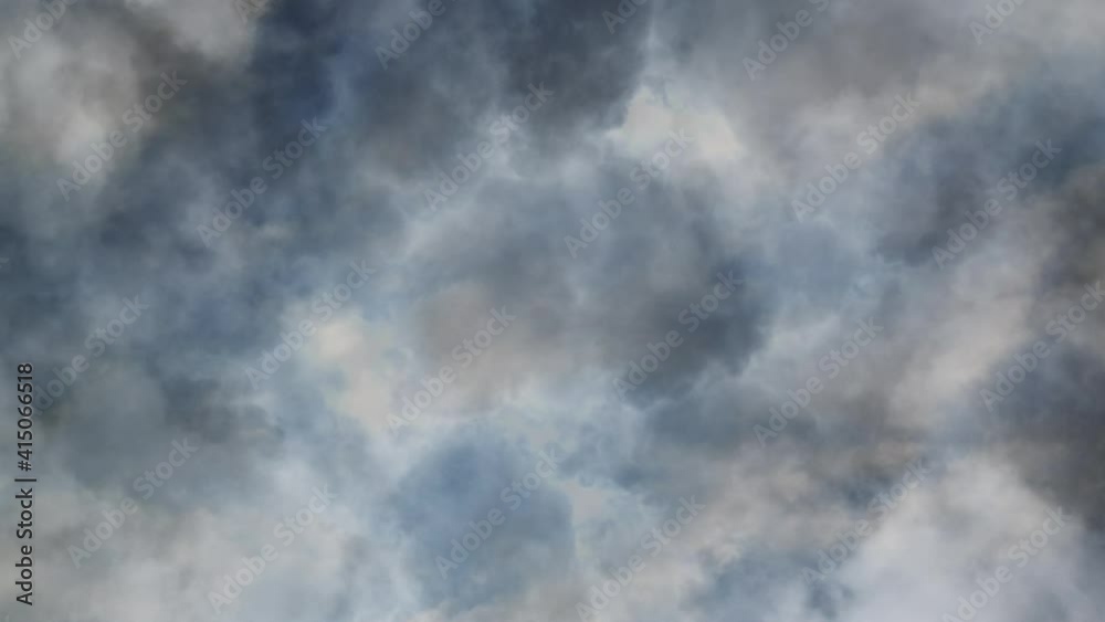 a thunderstorm was occurring inside the thick cumulonimbus cloud and was moving closer in the sky. a thunderstorm was occurring inside the thick cumulonimbus cloud and was moving closer in the sky.