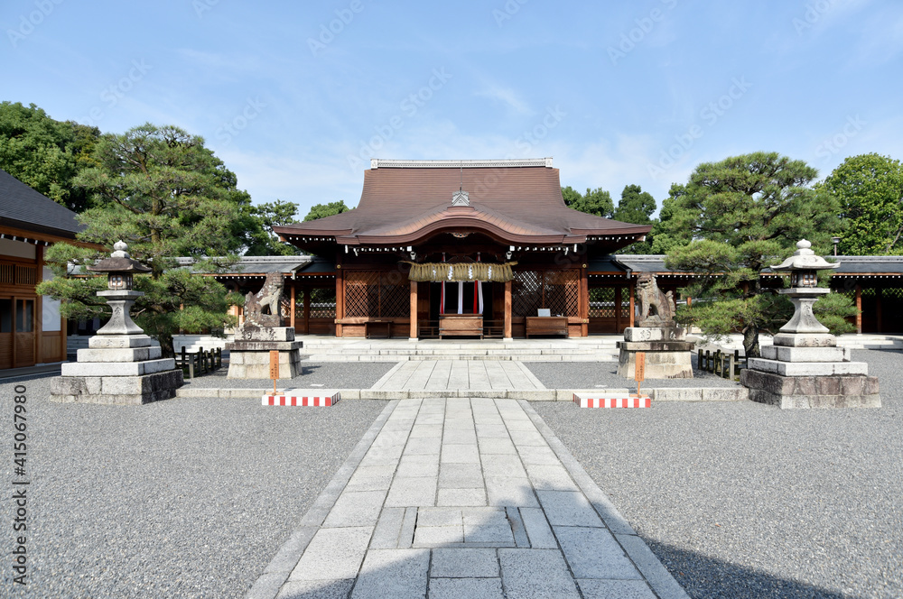 城南宮　前殿　京都市