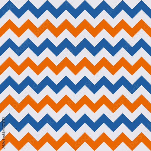 Abstract geometric zigzag texture. Vector illustration. Seamless pattern.