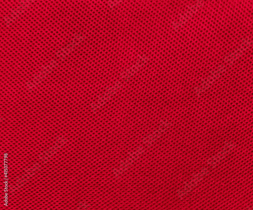 red mesh fabric texture background for sport wear, bag, shoes